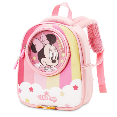 Ba lô chống nước cho trẻ em Minnie Mickey Disney Kindergarten Childrens Anti Lost Mochila