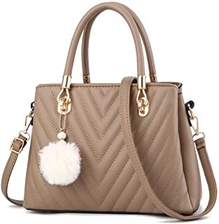 Thời trang da Pu Womens Luxury Handbag Top Handle Satchel