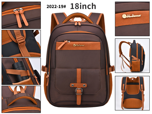 Cao đẳng kinh doanh thông thường Ba lô chống nước Ba lô máy tính xách tay 18 inch