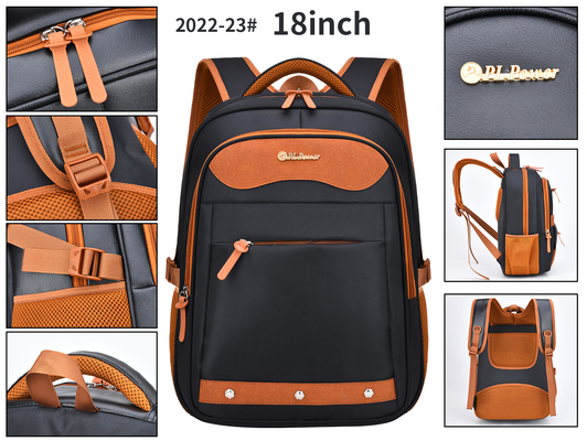 ODM Nylon cho nam giới da nam kinh doanh Ba lô Unisex Máy tính xách tay thường Ba lô