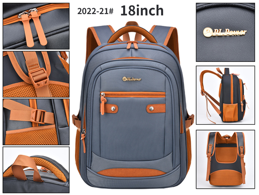 ODM Nylon cho nam giới da nam kinh doanh Ba lô Unisex Máy tính xách tay thường Ba lô