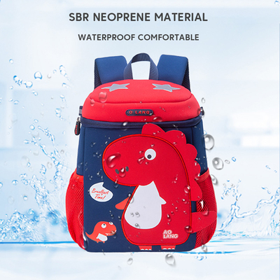 Trẻ mới biết đi 3D Khủng long Mẫu giáo Mochila Balo Hoạt hình Dễ thương Cho Bé trai Bé gái
