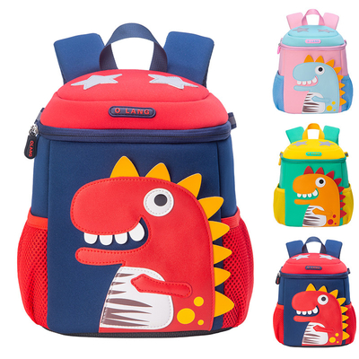 Ba lô chống thấm nước cho trẻ em mẫu giáo Mochila Khủng long 3D Phim hoạt hình dễ thương cho trẻ mới biết đi Túi sách