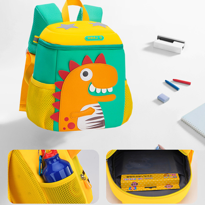 Ba lô chống thấm nước cho trẻ em mẫu giáo Mochila Khủng long 3D Phim hoạt hình dễ thương cho trẻ mới biết đi Túi sách