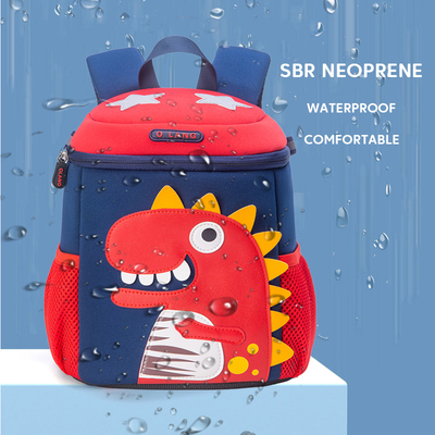 Ba lô chống thấm nước cho trẻ em mẫu giáo Mochila Khủng long 3D Phim hoạt hình dễ thương cho trẻ mới biết đi Túi sách
