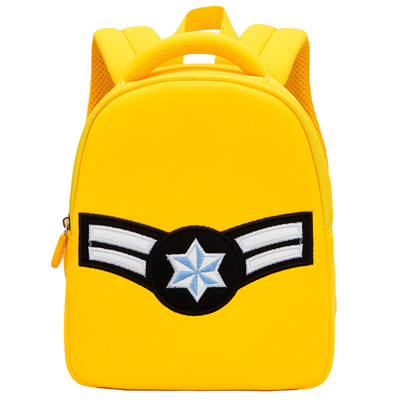 BSCI Phi công Máy bay Trẻ em Trẻ mới biết đi Ba lô Neoprene Mẫu giáo Không thấm nước Túi đi học