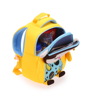 Ba lô trẻ em chống thấm nước hình thỏ 3D BSCI dành cho trẻ mẫu giáo mới biết đi