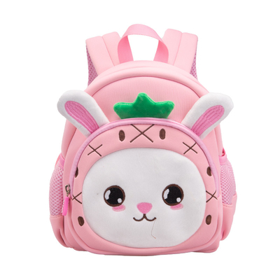Balo trẻ em không thấm nước Rabbit FCS 3D Toddler Mẫu giáo Trẻ em đi học