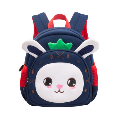 Balo trẻ em không thấm nước Rabbit FCS 3D Toddler Mẫu giáo Trẻ em đi học