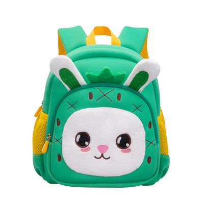 Balo trẻ em không thấm nước Rabbit FCS 3D Toddler Mẫu giáo Trẻ em đi học