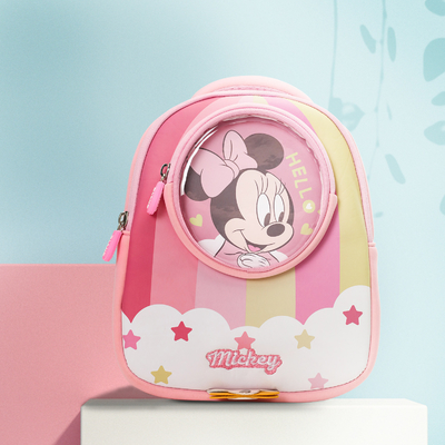 Ba lô chống nước cho trẻ em Minnie Mickey Disney Kindergarten Childrens Anti Lost Mochila