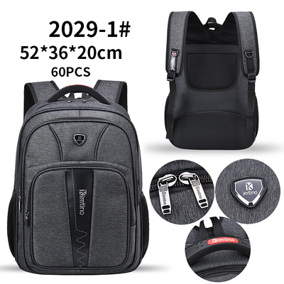 Nam Polyester Nylon Du lịch Ba lô không thấm nước Túi đựng máy tính xách tay 20 inch cho Nam