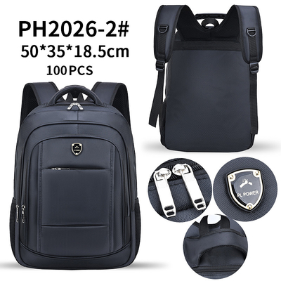 Nam Doanh nhân Balo Thông thường Túi đựng máy tính xách tay 19,5 inch
