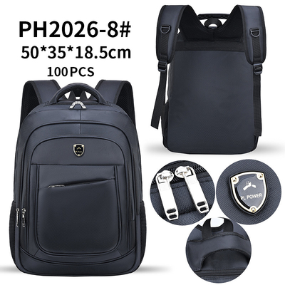 Balo máy tính xách tay du lịch chống thấm nước kỹ thuật số Balo học sinh Polyester