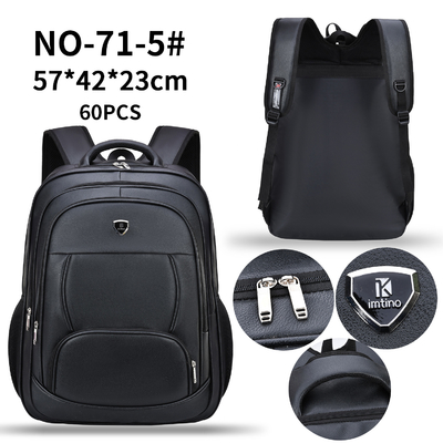 Túi xách da máy tính xách tay PU Rucksack Nam 23 inch Ba lô 1000g