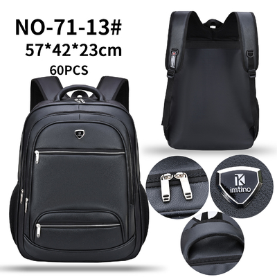 Pu Leather Retro Business Casual Ba lô Nam Túi đựng máy tính xách tay kinh doanh của nam giới đa chức năng