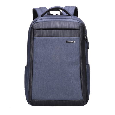 Máy tính xách tay Nam học sinh Ba lô 15,6 inch USB Chống trộm Daypacks