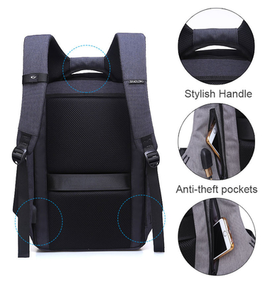 Ba lô máy tính xách tay kinh doanh chống trộm cắp Đa chức năng Túi đựng máy tính xách tay 17 inch chống nước