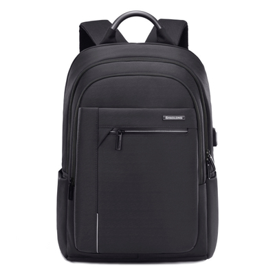 Ba lô máy tính xách tay kinh doanh Causal Sạc USB Túi du lịch không thấm nước Oxford