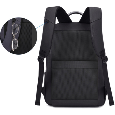 Ba lô máy tính xách tay kinh doanh Causal Sạc USB Túi du lịch không thấm nước Oxford