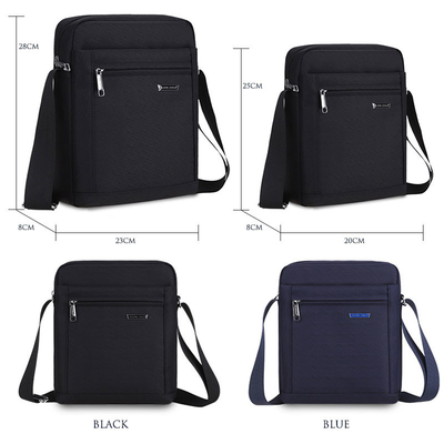 Oxford Crossbody Shoulder Messenger Bag Túi đựng máy tính xách tay du lịch kinh doanh không thấm nước Ví