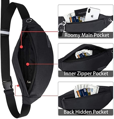 OEM không thấm nước Running Fanny Pack cho nam nữ Túi Bum Unisex có thể điều chỉnh