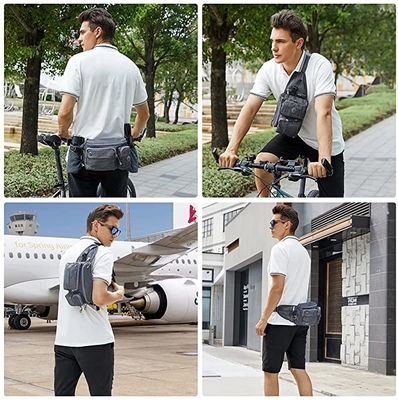 Túi đi bộ cho chó Bum Túi đeo thắt lưng để đi bộ đường dài đi xe đạp