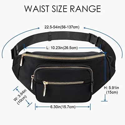 Phụ nữ Nam giới Thời trang Fanny Pack / Túi thắt lưng chống thấm nước cho du lịch Chạy bộ Đi bộ leo núi