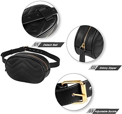 Túi đeo thắt lưng chống thấm nước Crossbody Fashion Fanny Pack