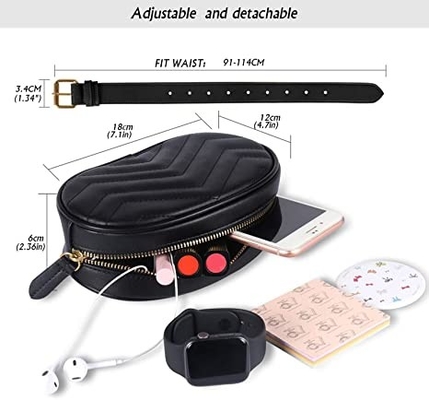 Túi đeo thắt lưng chống thấm nước Crossbody Fashion Fanny Pack