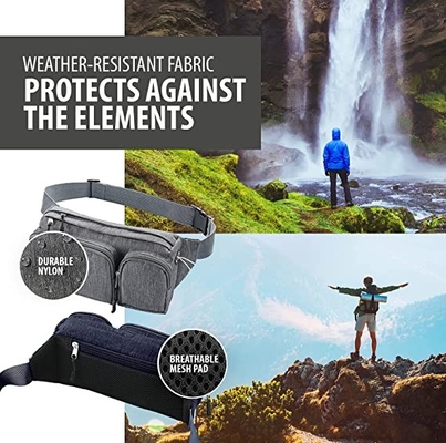 6 túi Thời trang Fanny Pack Đi bộ đường dài Túi thắt lưng dễ thương