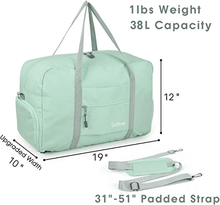 Trọng lượng nhẹ Phòng tập thể dục Du lịch Thể thao Túi Duffel Thường Nylon