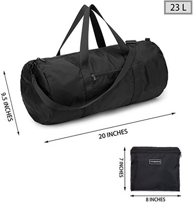 28 inch Túi vải thô thể thao Túi tập thể dục có thể gập lại cho nam giới nữ nhẹ