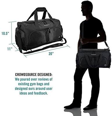 Túi duffle thể thao nam Crowdsource 10 ngăn tối ưu