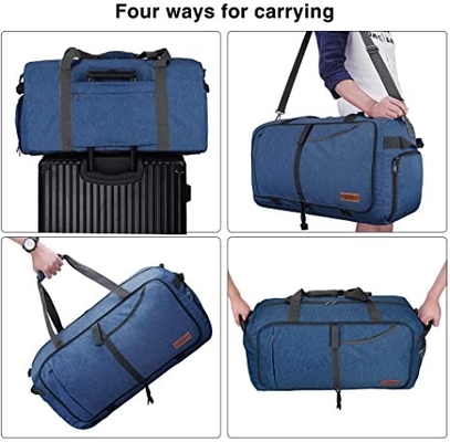 Túi du lịch du lịch 65l Duffel có thể gập lại cho nam nữ chống nước