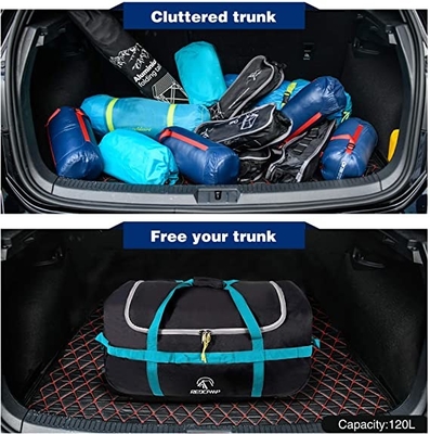 Túi Duffle có thể gập lại có bánh xe 85l 120l 140l 1680d Oxford Collapsable