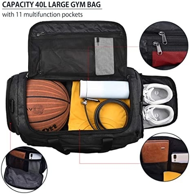 Duffle Túi bơi chống thấm nước lớn có ngăn đựng giày Túi ngủ cuối tuần