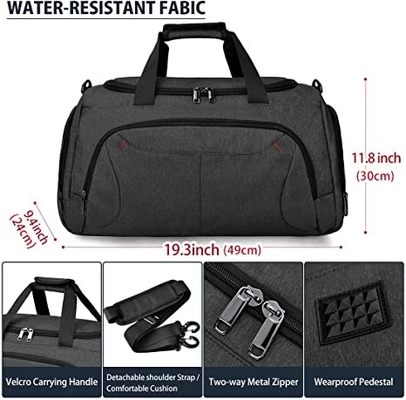 Duffle Túi bơi chống thấm nước lớn có ngăn đựng giày Túi ngủ cuối tuần