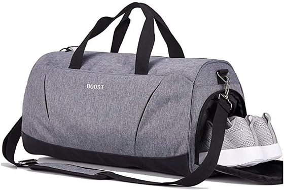 Túi vải thô thể thao Oxford Polyester Gym có túi ướt