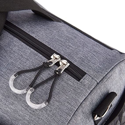 Túi vải thô thể thao Oxford Polyester Gym có túi ướt