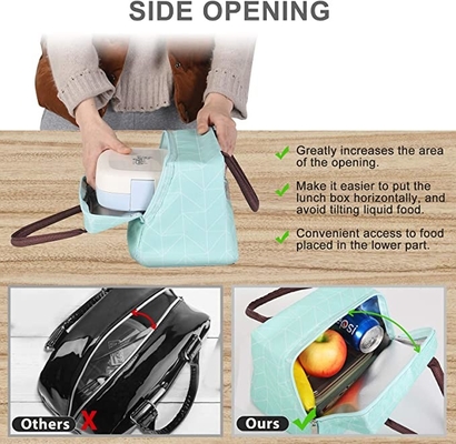 Túi Tote cách nhiệt Oxford Túi mua sắm có giá trị không thấm nước cho phụ nữ Nam giới