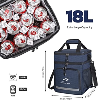 Có thể thu gọn lại có thể thu gọn Túi làm mát bữa trưa cách nhiệt có thể sử dụng lại cho phụ nữ Nam giới