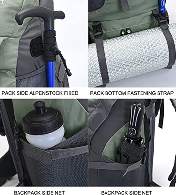 Balo đi bộ đường dài chịu nước nhẹ 50l để leo núi cắm trại du lịch