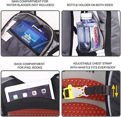 18l Đạp xe Đạp xe Đi bộ Đường dài Ngoài trời Ba lô Daypack cho Du lịch Ngoài trời