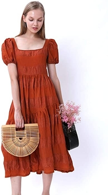 OEM Phụ nữ Túi xách tre Túi xách handmade Quilted Túi Tote