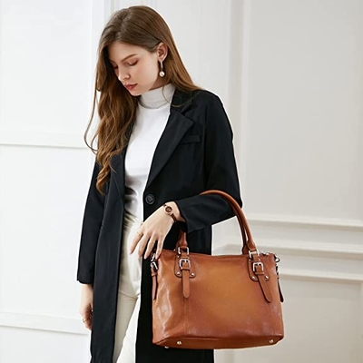 ODM Nữ da thật Ví Crossbody Satchel Top Handle Tote Bag