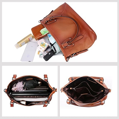 ODM Nữ da thật Ví Crossbody Satchel Top Handle Tote Bag