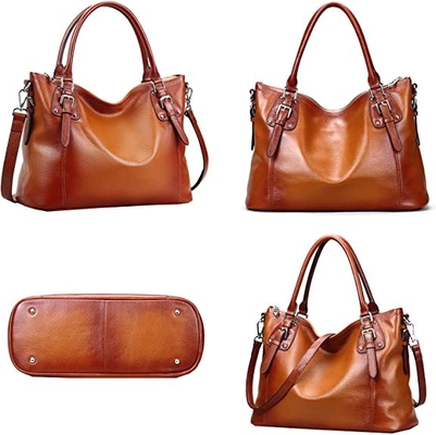 ODM Nữ da thật Ví Crossbody Satchel Top Handle Tote Bag